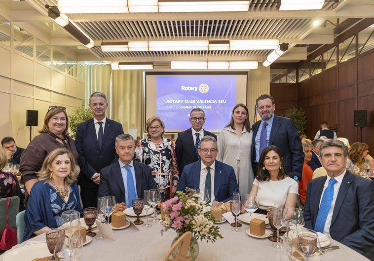 La sociedad valenciana crea un nuevo club Rotary con caras muy conocidas